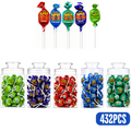 Charms Super Blow Pop Fun House Display 432pcs ($0.59 per Unit)