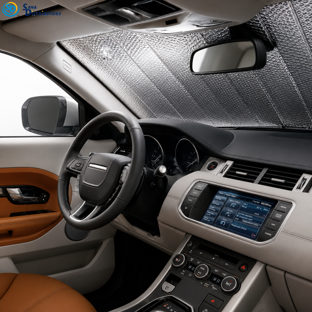 Sd Car Sunshade 55.1" x 27.6"