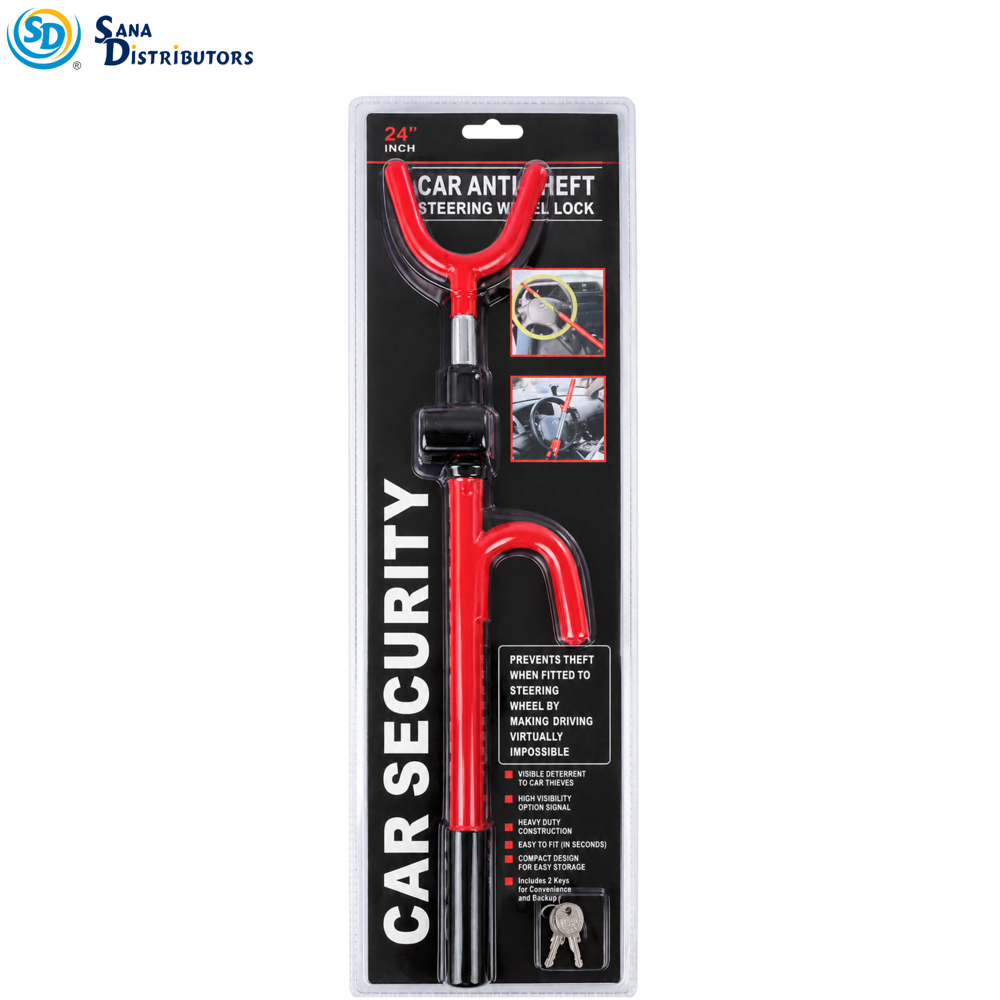 Steering Wheel Lock with Key