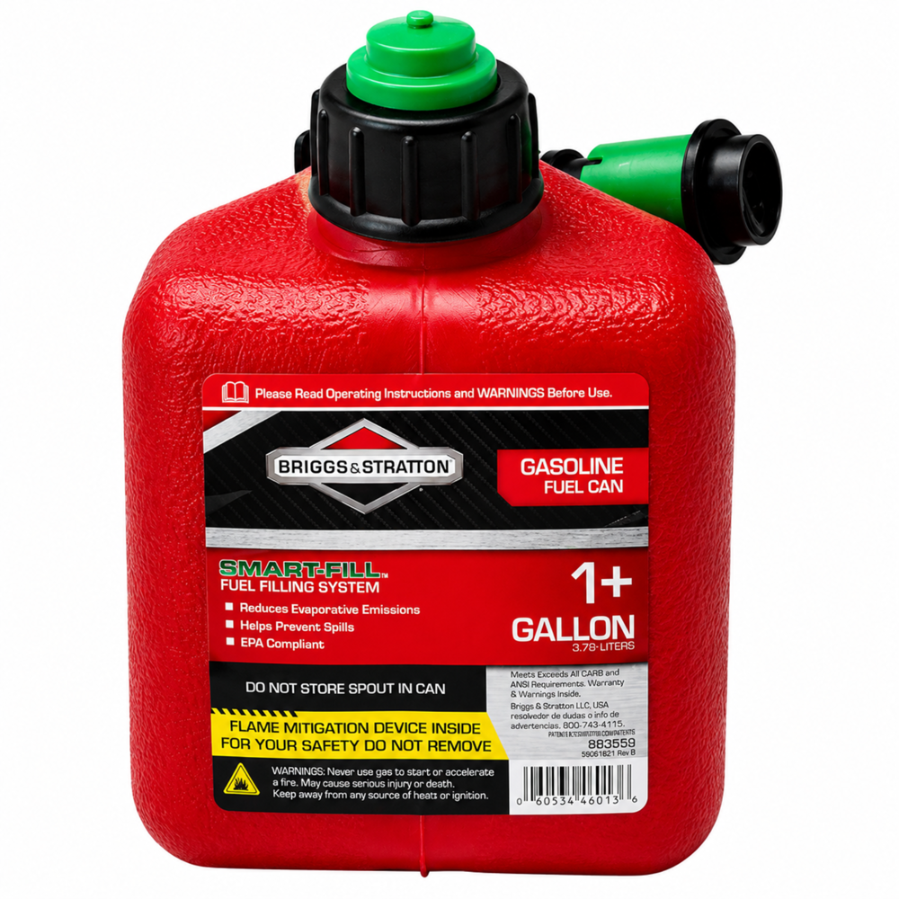 Briggs & Stratton Gasoline Fuel Can 1+ Gal