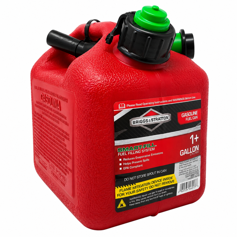 Briggs & Stratton Gasoline Fuel Can 1+ Gal