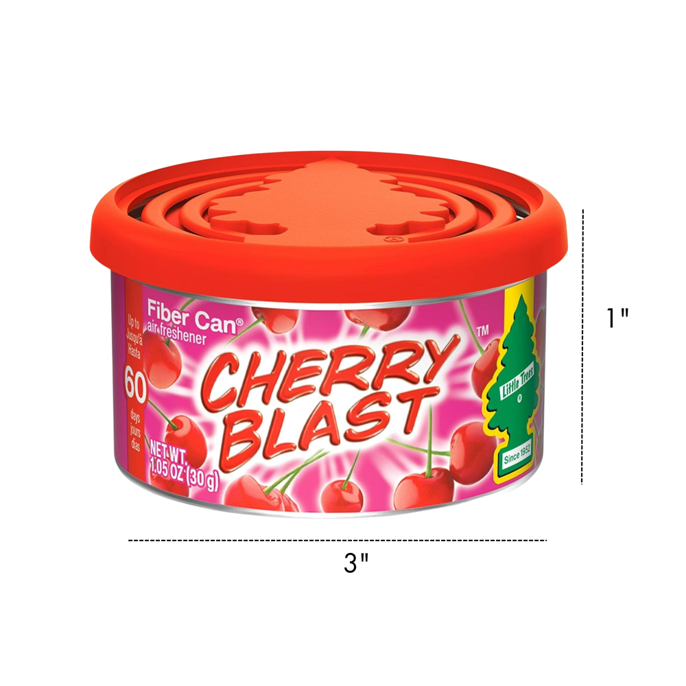 Little Trees Car Freshener Fiber Can-cherry Blast