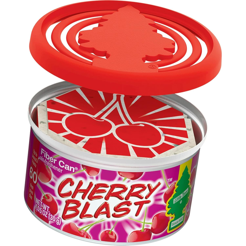 Little Trees Car Freshener Fiber Can-cherry Blast