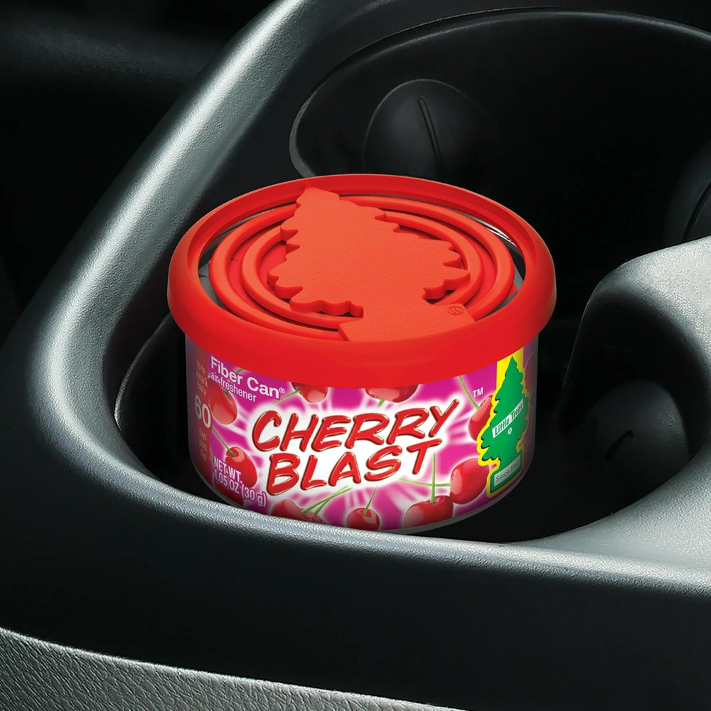 Little Trees Car Freshener Fiber Can-cherry Blast