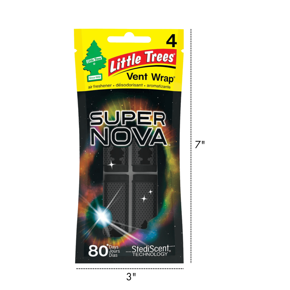 Little Trees Vent Wrap - Supernova 4pcs