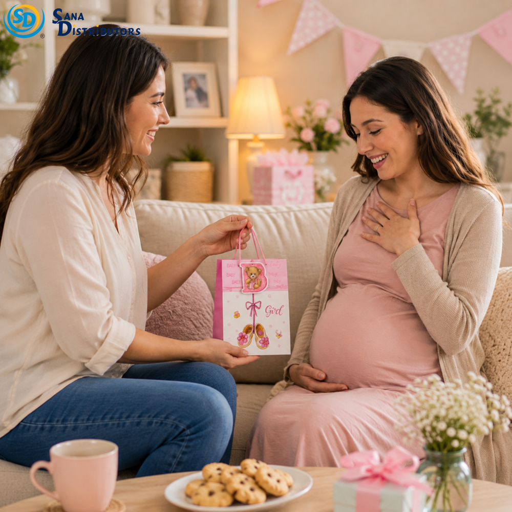 Baby Shower Gift Bags - Small - Assrtd. 12pcs ($0.41 per Unit