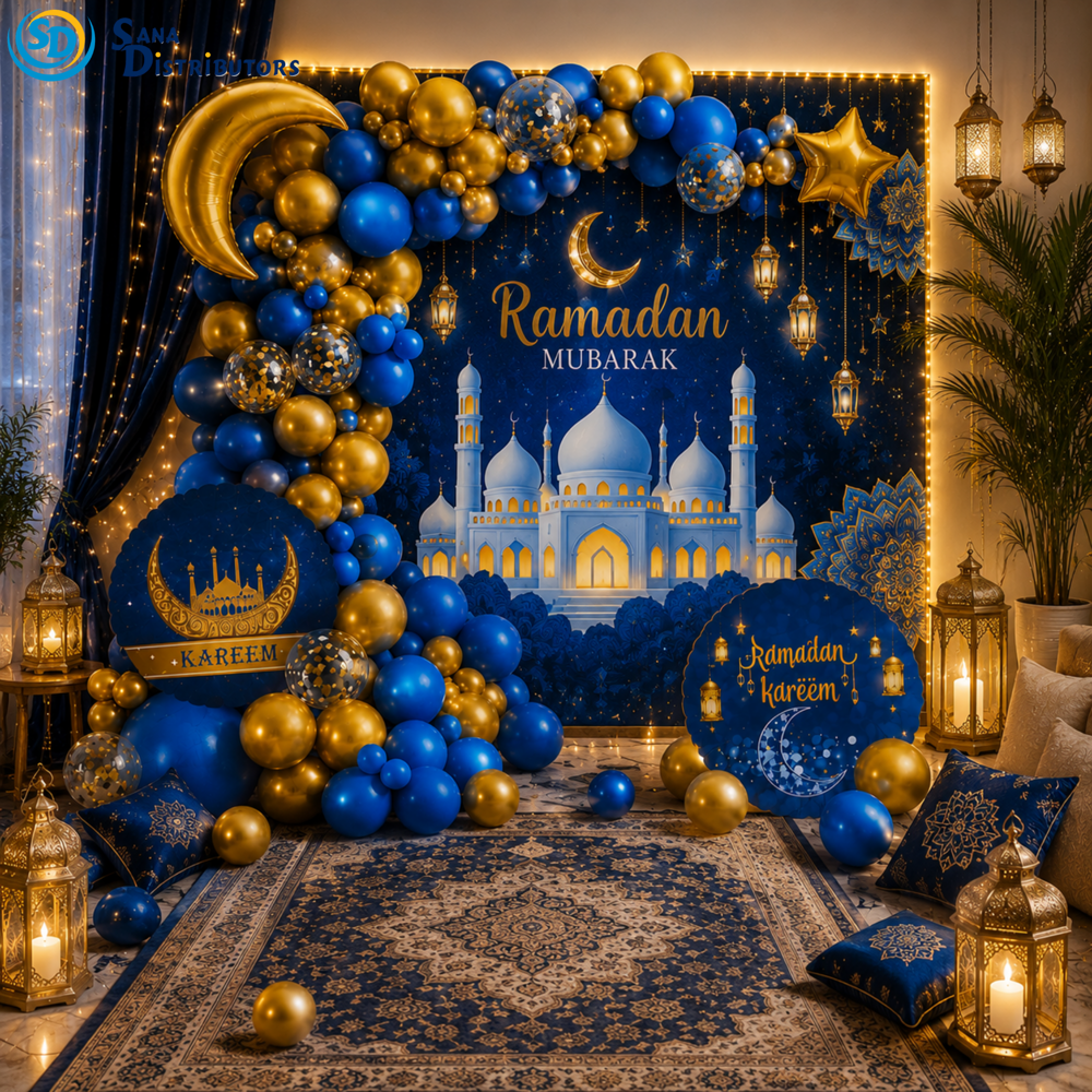 Ramadan Mubarak Complete Decoration Set