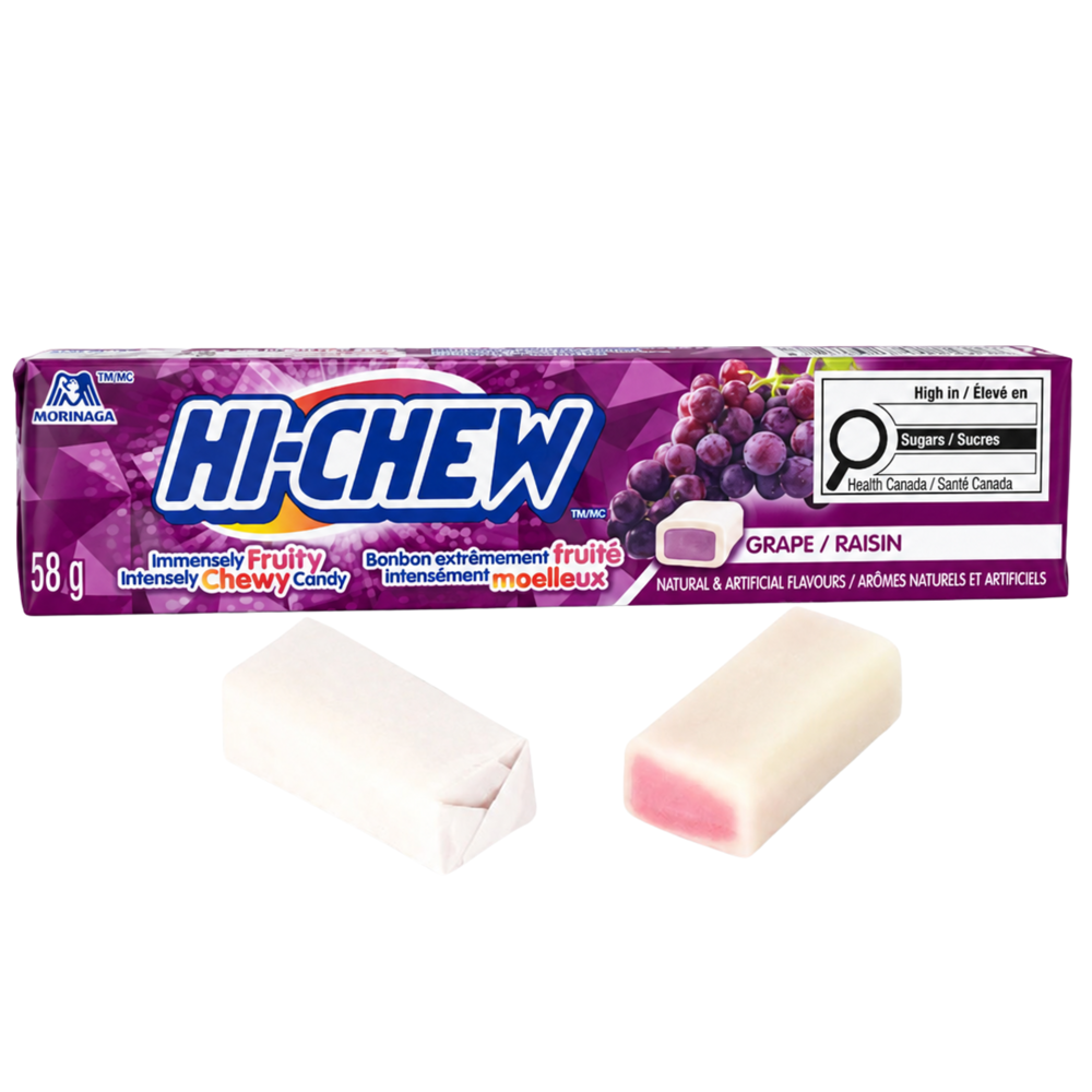 Hi-chew Grape Candy 696 g 12pcs ($1.66 per Unit) [exp:06/2027]