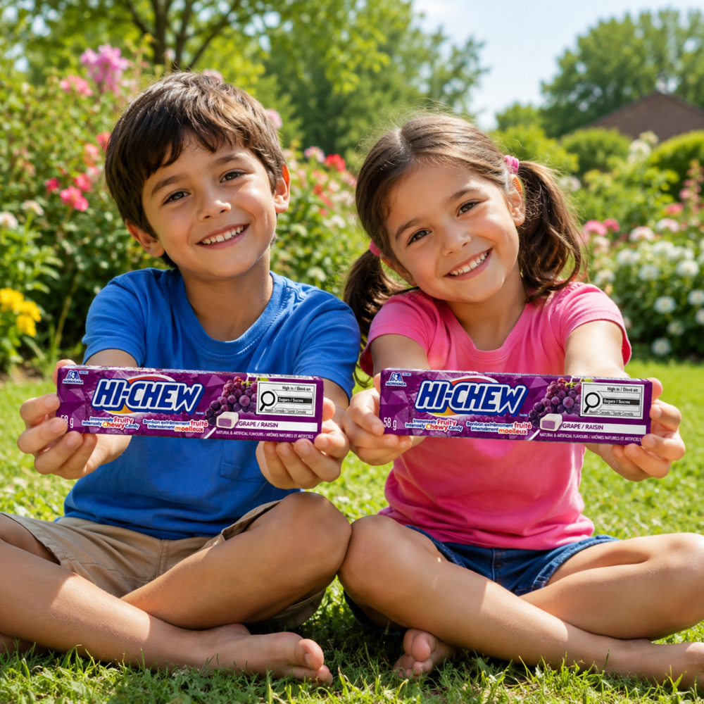 Hi-chew Grape Candy 696 g 12pcs ($1.66 per Unit) [exp:06/2027]