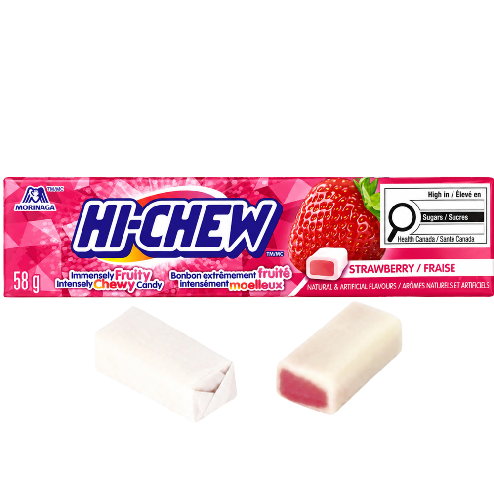 Hi-chew Strawberry Candy 696 g 12pcs ($1.66 per Unit) [exp:06/2027]