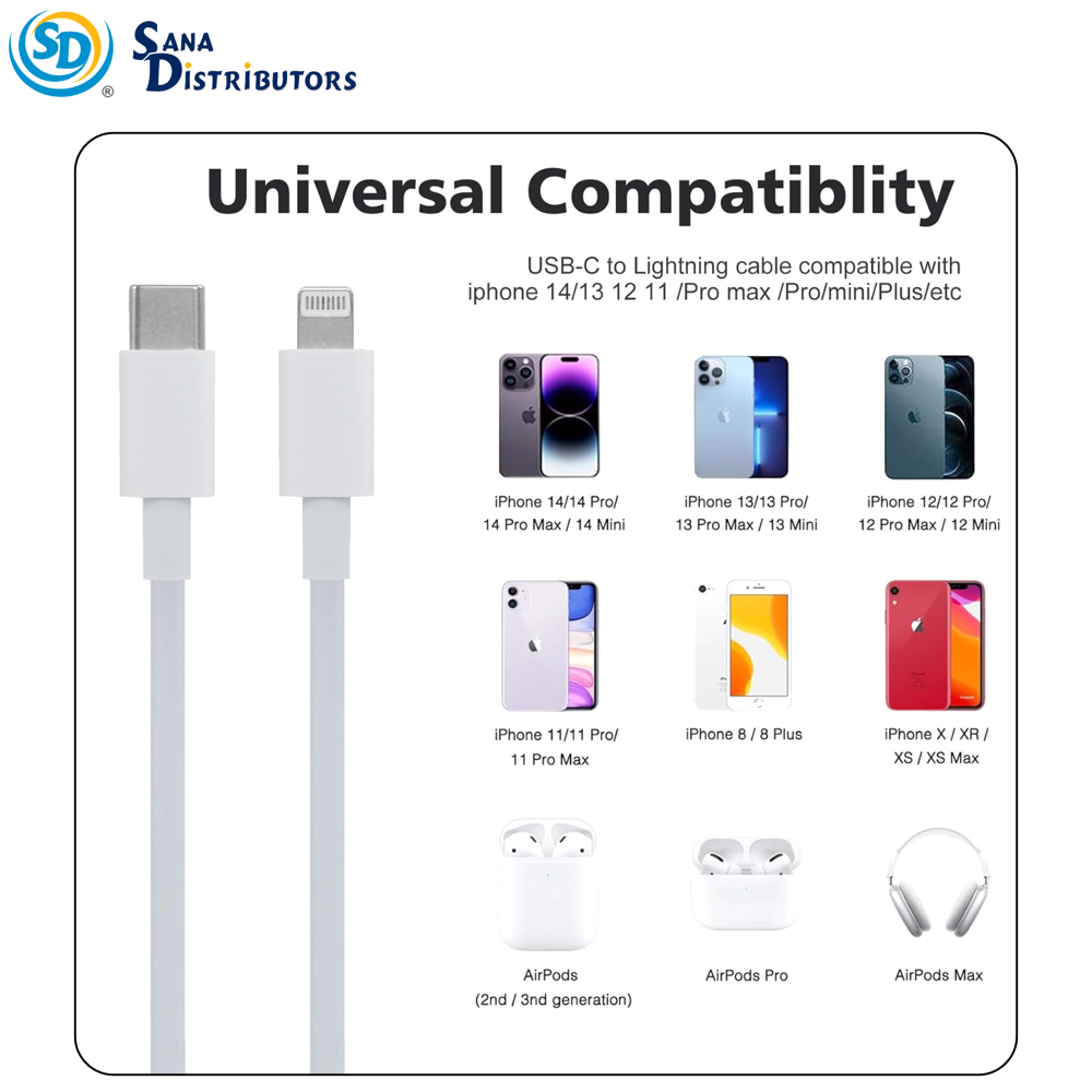 Cell Phone Cable Type-c to Lightning