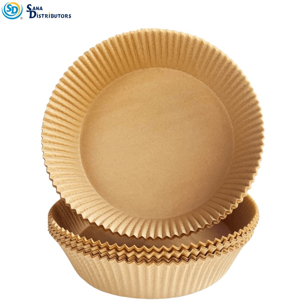 Air Fryer Paper Liner - Round- 10"x2" 50pcs
