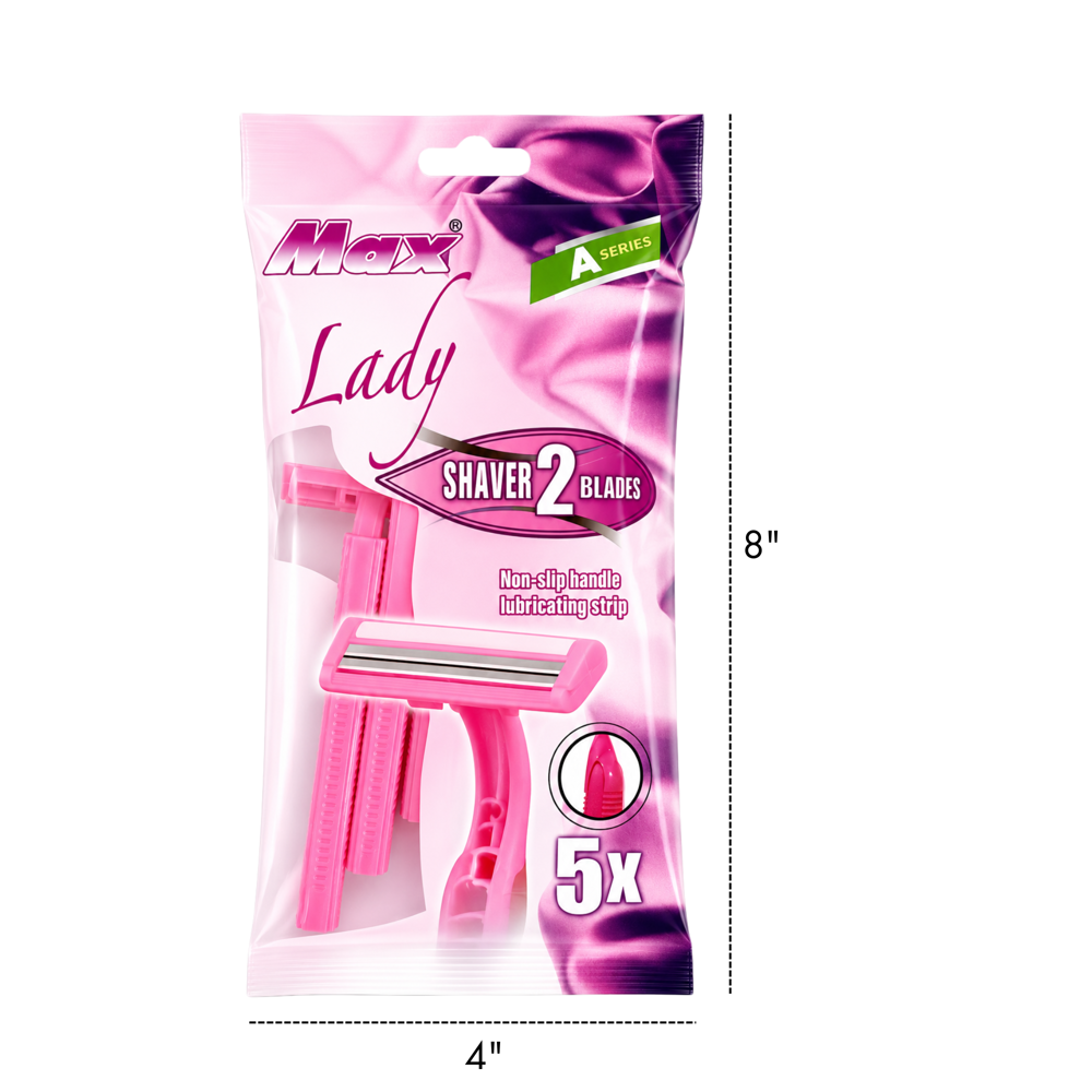 Max Lady Disposable Razor 5pcs