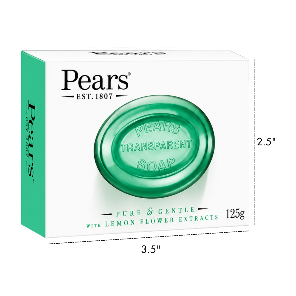 Pears Bar Soap Lemon Flower Extracts 125 g ($23.88 for 12pcs)