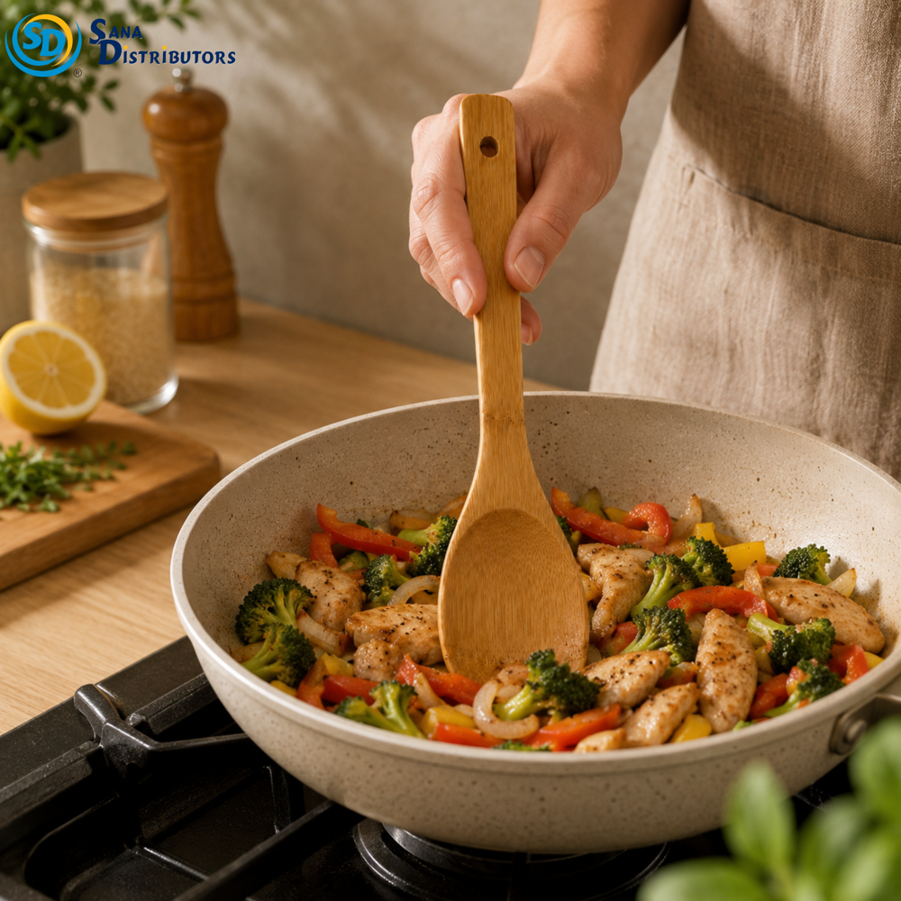 Wooden Cooking Spoon 12"