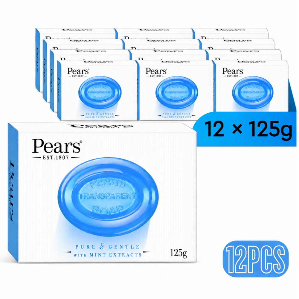 Pears Bar Soap with Mint Extracts 125 g ($23.88 for 12pcs)