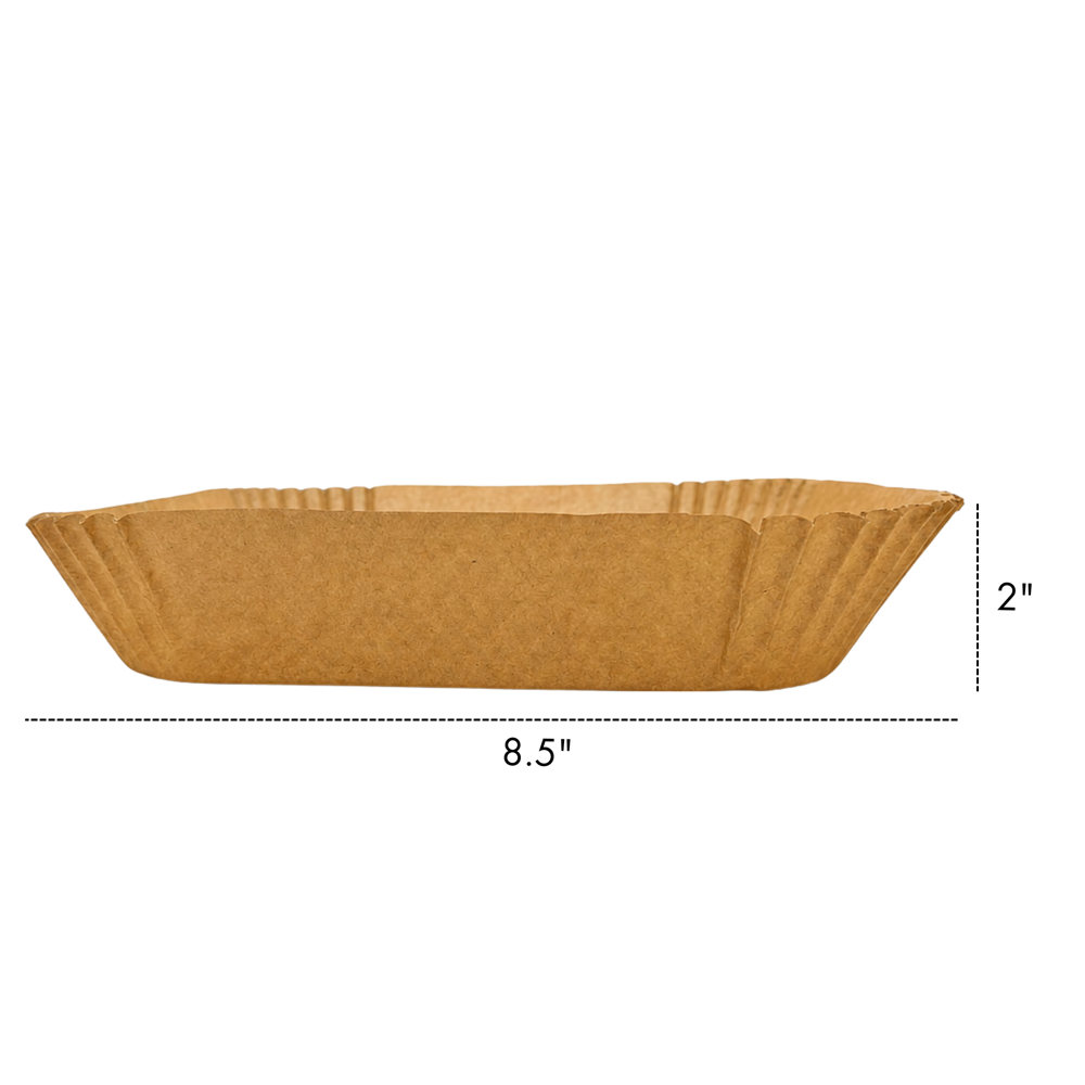 Air Fryer Paper Liner-square- 8.5"x2" 50pcs