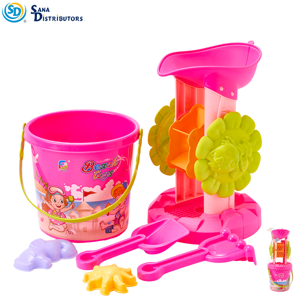 Beach Toy Bucket Set
