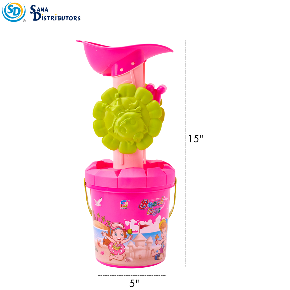 Beach Toy Bucket Set