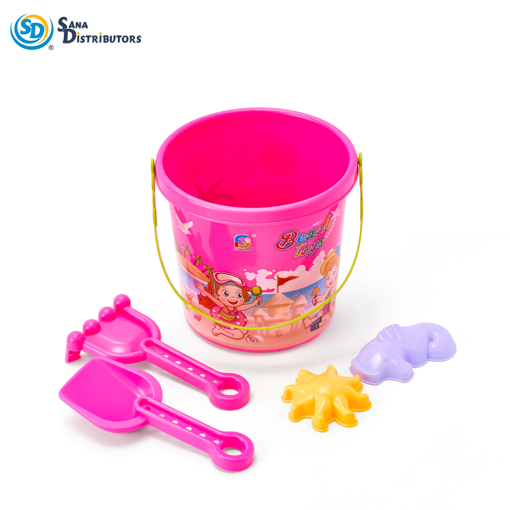 Beach Toy Bucket Set