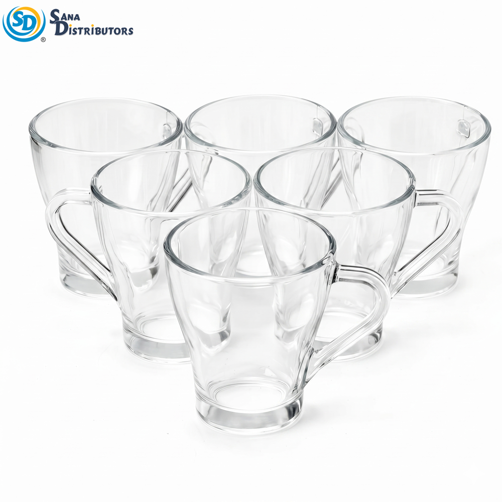 Glass Tea Set 6pcs