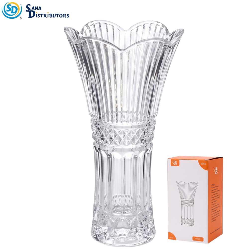 Glass Vase 800 mL 9.5"