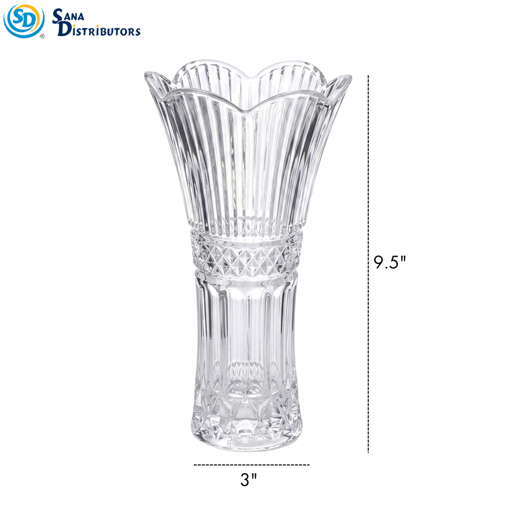 Glass Vase 800 mL 9.5"