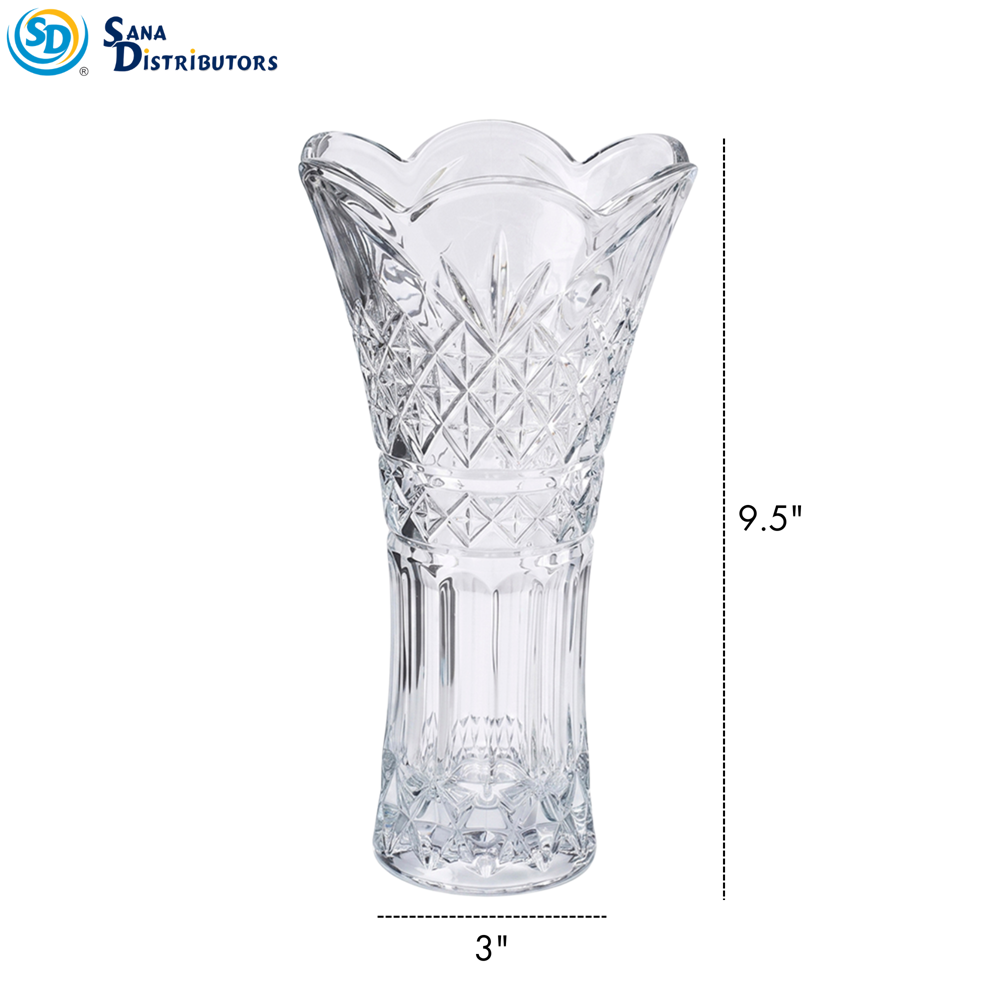 Glass Vase 800 mL 9.5"
