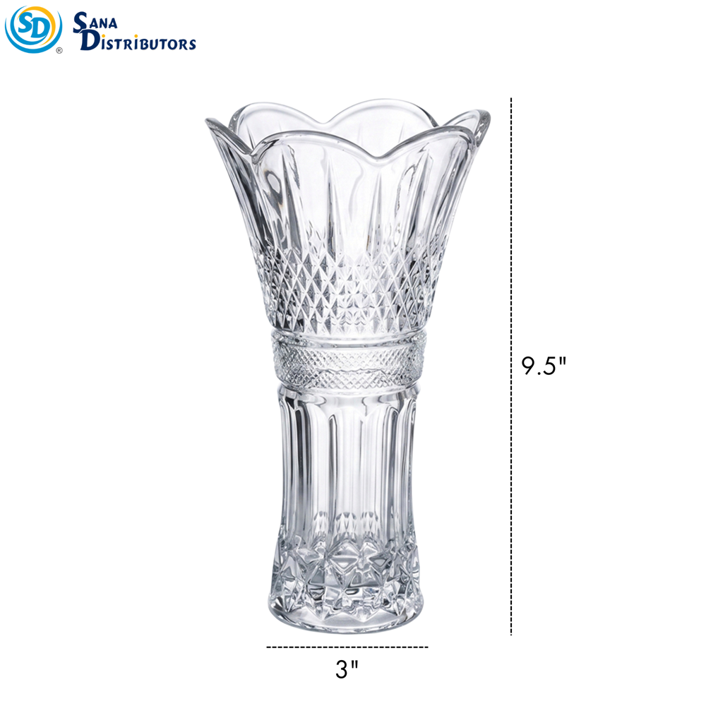 Glass Vase 800 mL 9.5"