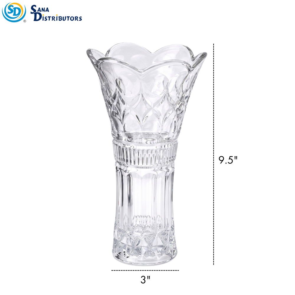Glass Vase 800 mL 9.5"