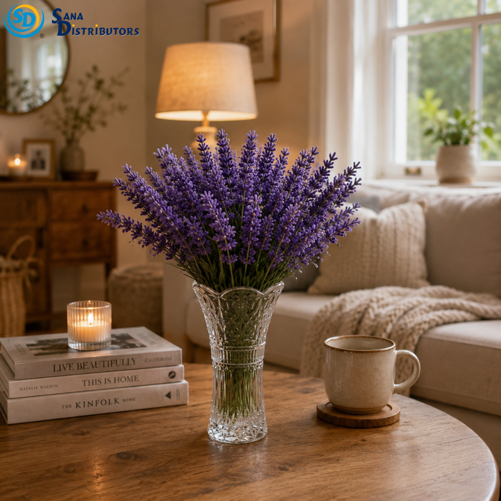Glass Vase 800 mL 9.5"