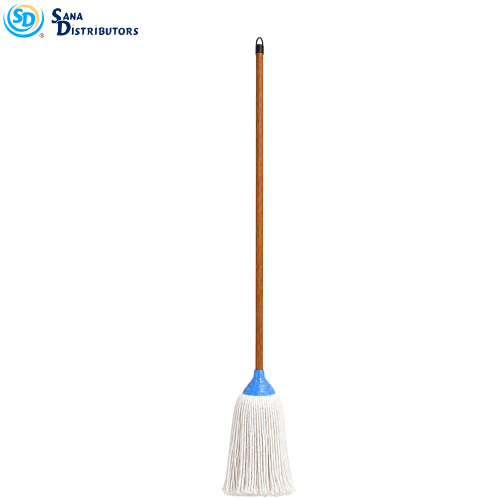Cotton Mop 300gm 48" with Handle Ass.colors