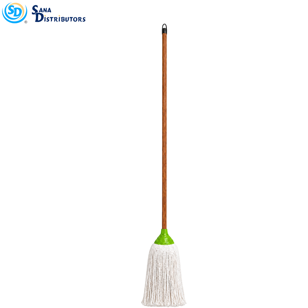 Cotton Mop 300gm 48" with Handle Ass.colors