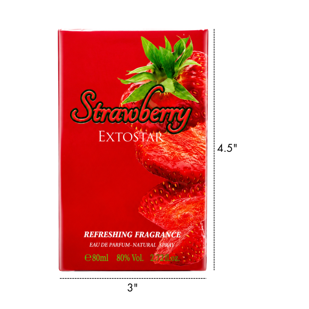 Strawberry Extostar Perfume for Women 80 mL