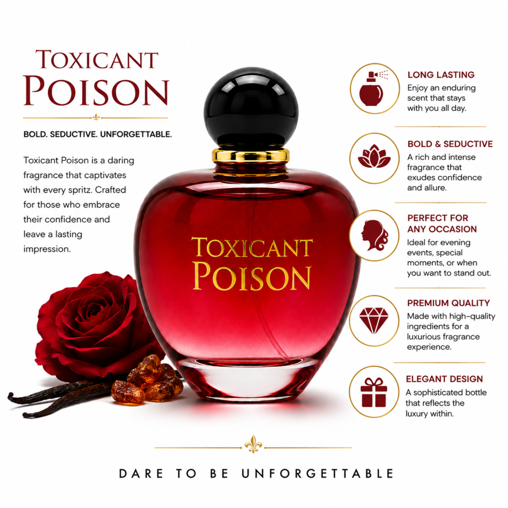 Toxicant Poison Perfume for Women 90 mL