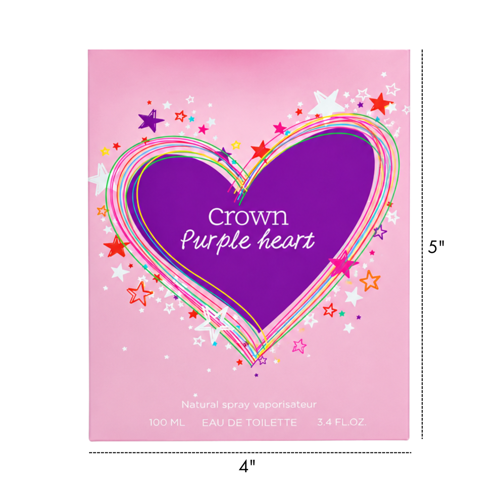 Crown Purple Heart Perfume for Women 100 mL