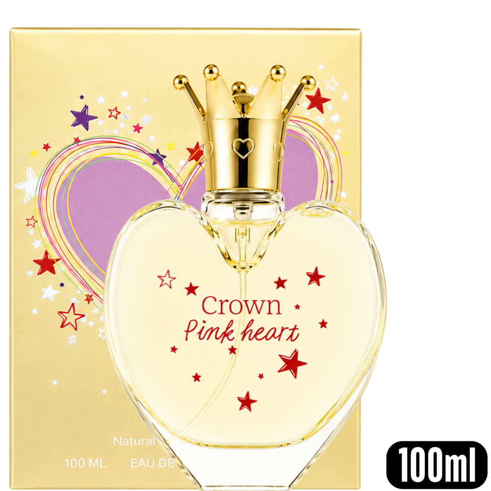 Crown Pink Heart Perfume for Women 100 mL