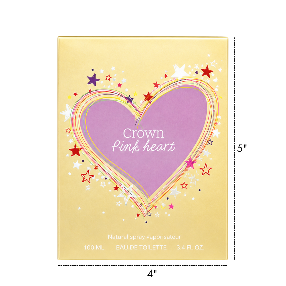 Crown Pink Heart Perfume for Women 100 mL
