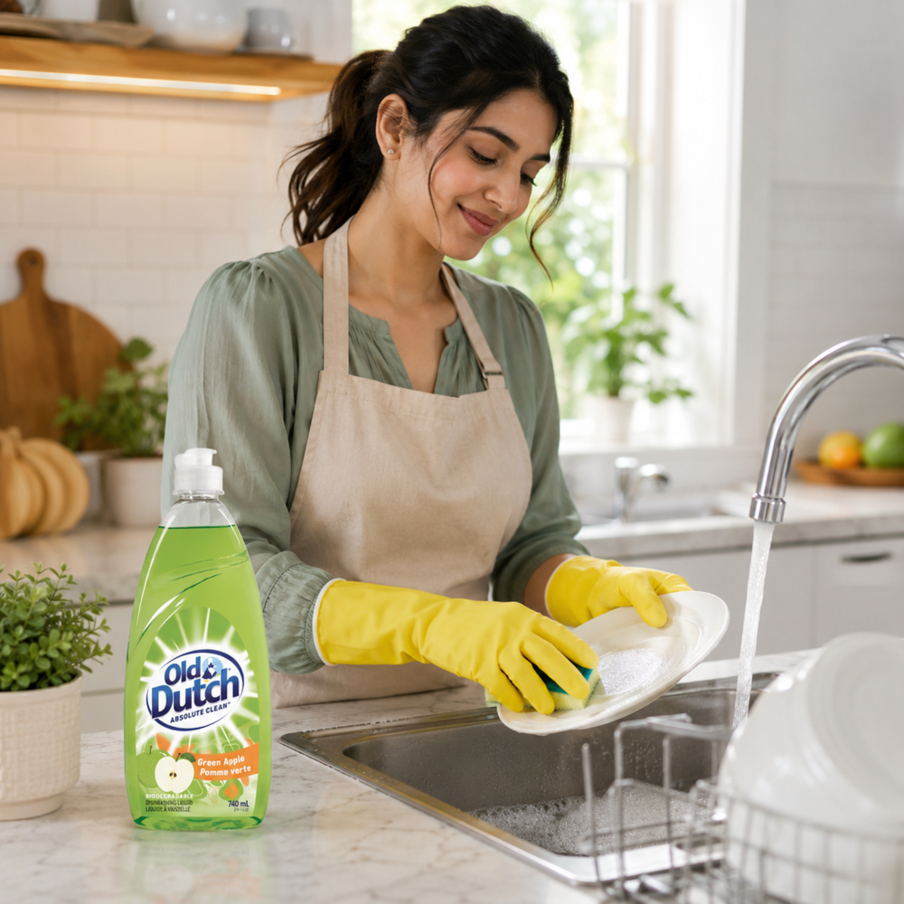 Old Dutch Liquid Dish Green Apple 740 mL ($23.88 for Case of 12)