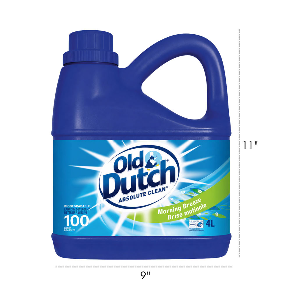 Old Dutch Detergent - Morning Breeze 4 L 100lds ($23.96 for Case of 4)
