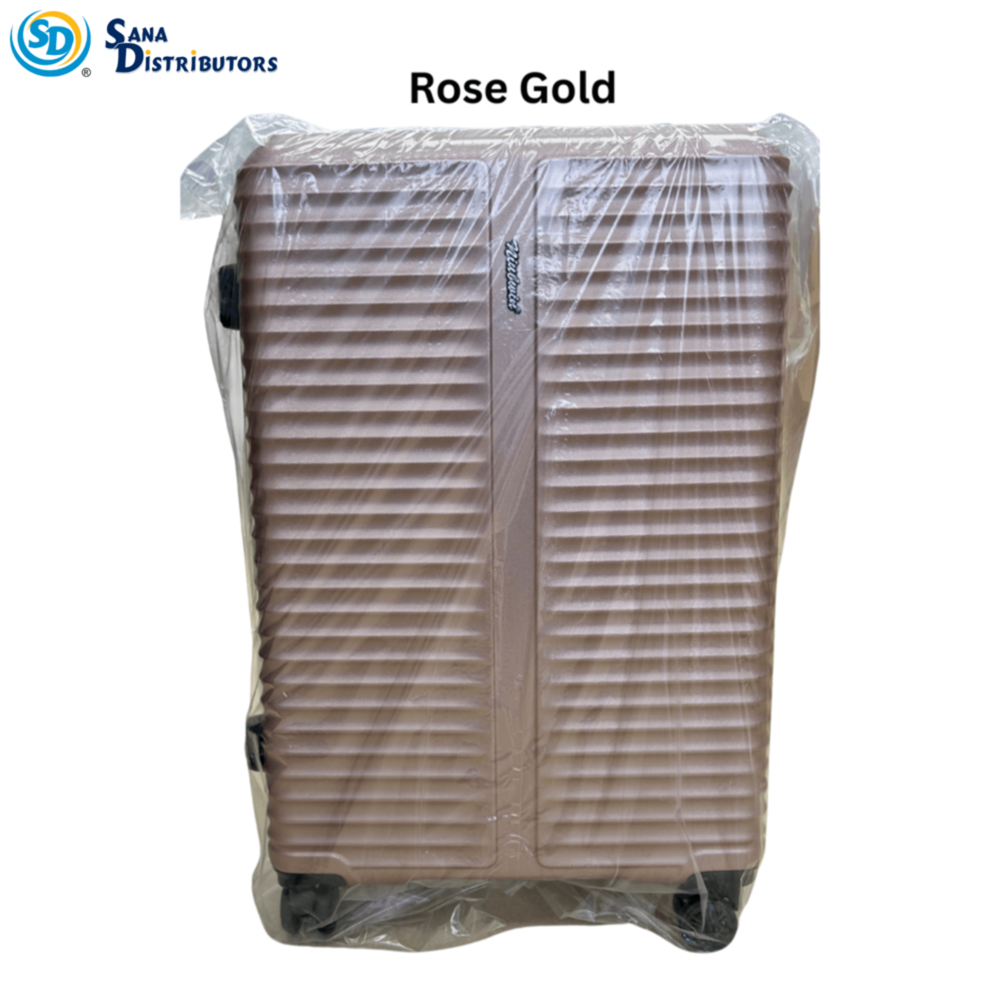 3pcs Luggage Bag 20"/24"/28" Assort. Colours