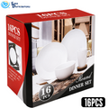 Porcelain Dinner Set-round 16pcs