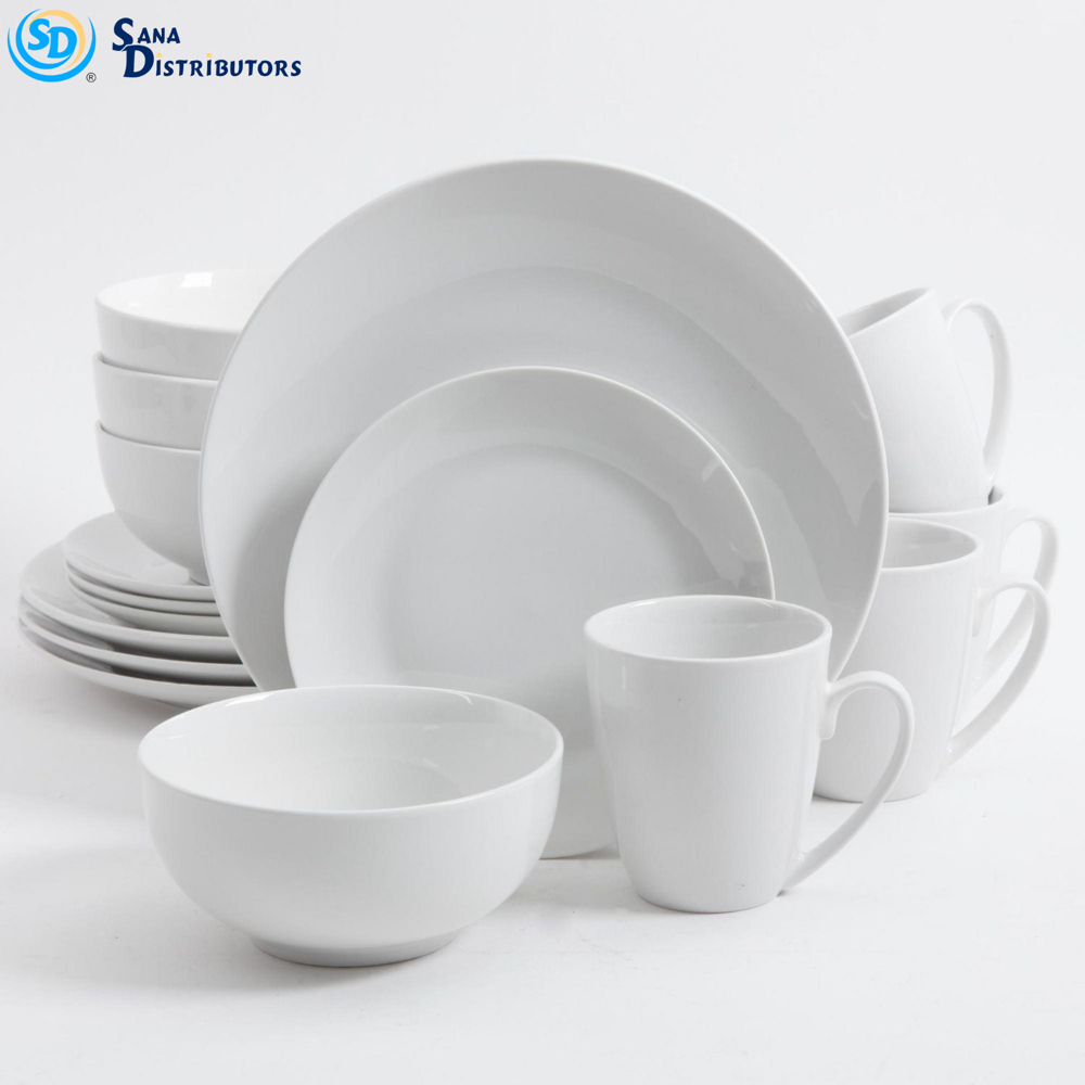 Porcelain Dinner Set-round 16pcs