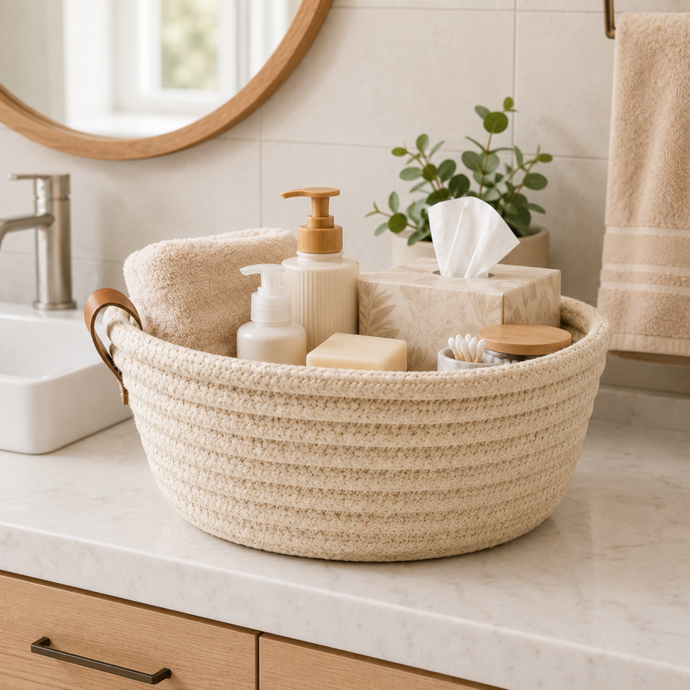 Round Basket 7" x 3"