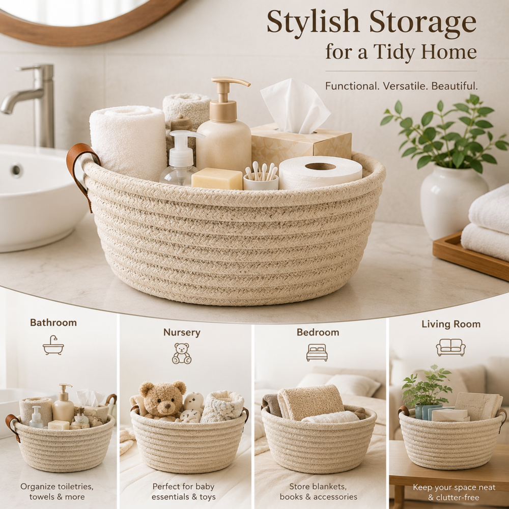 Round Basket 7" x 3"