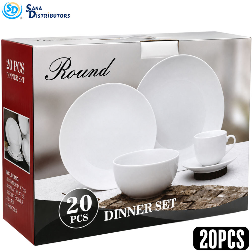Round Dinner Set 20 Pcs
