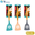 Silicone Slotted Turner 12" - Assorted Colours