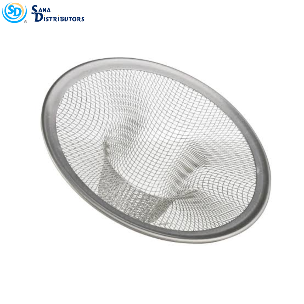 2pc Sink Strainer 1"x3", 1.5"x3.5'