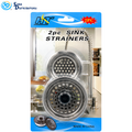 Sink Strainer 2pcs Big Hole Clear