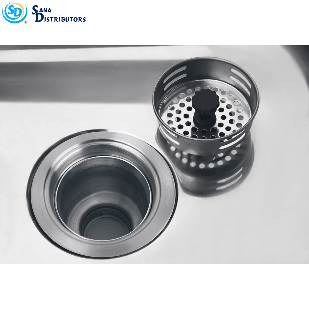 Sink Strainer 2pcs Big Hole Clear